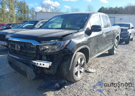 2025 Honda Ridgeline Rtl z USA, uszkodzony, nr VIN 5FPYK3F53SB043373